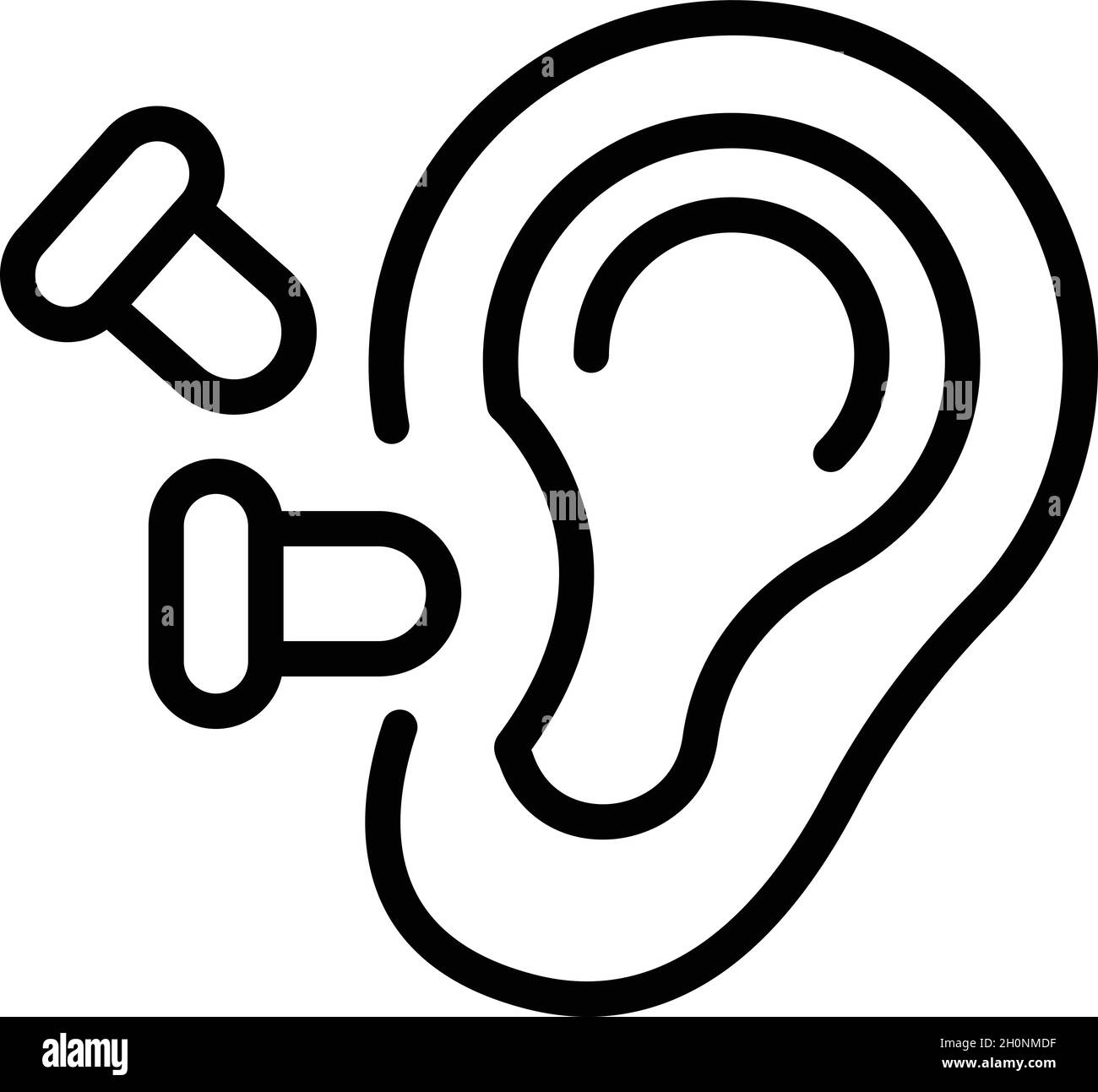 Noise reduction Black and White Stock Photos & Images Alamy