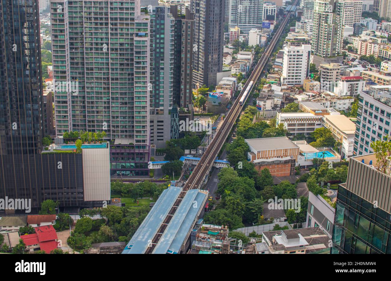 The Cityscape of Bangkok Thailand Stock Photo - Alamy