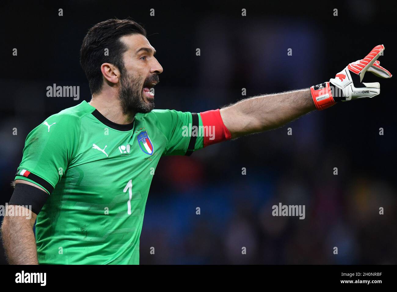 Italy’s goalkeeper Gianluigi Buffon Stock Photo