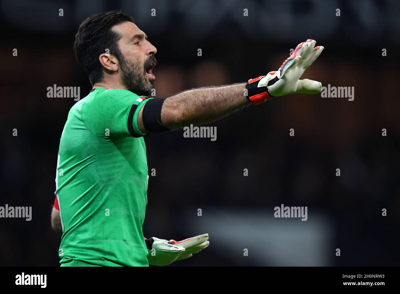 Italy’s goalkeeper Gianluigi Buffon Stock Photo