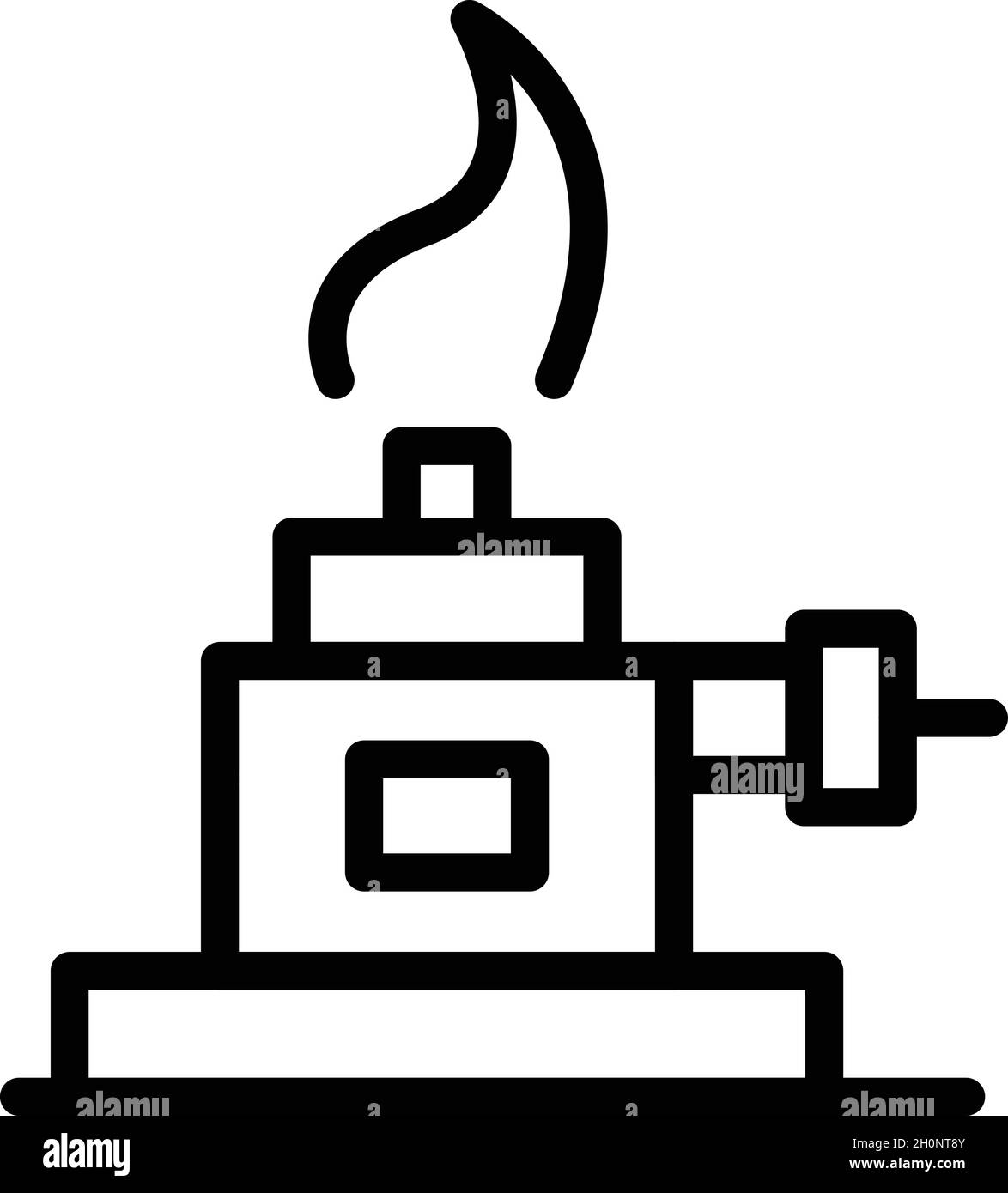 Scientist experiment fire Cut Out Stock Images & Pictures - Alamy