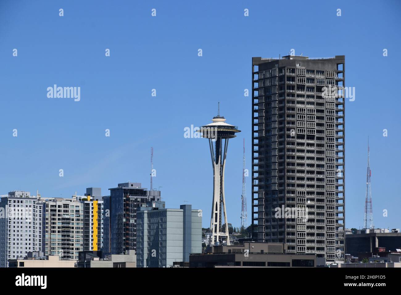The iconic Seattle Space Needle, built for the 1962 World's Fair Stock