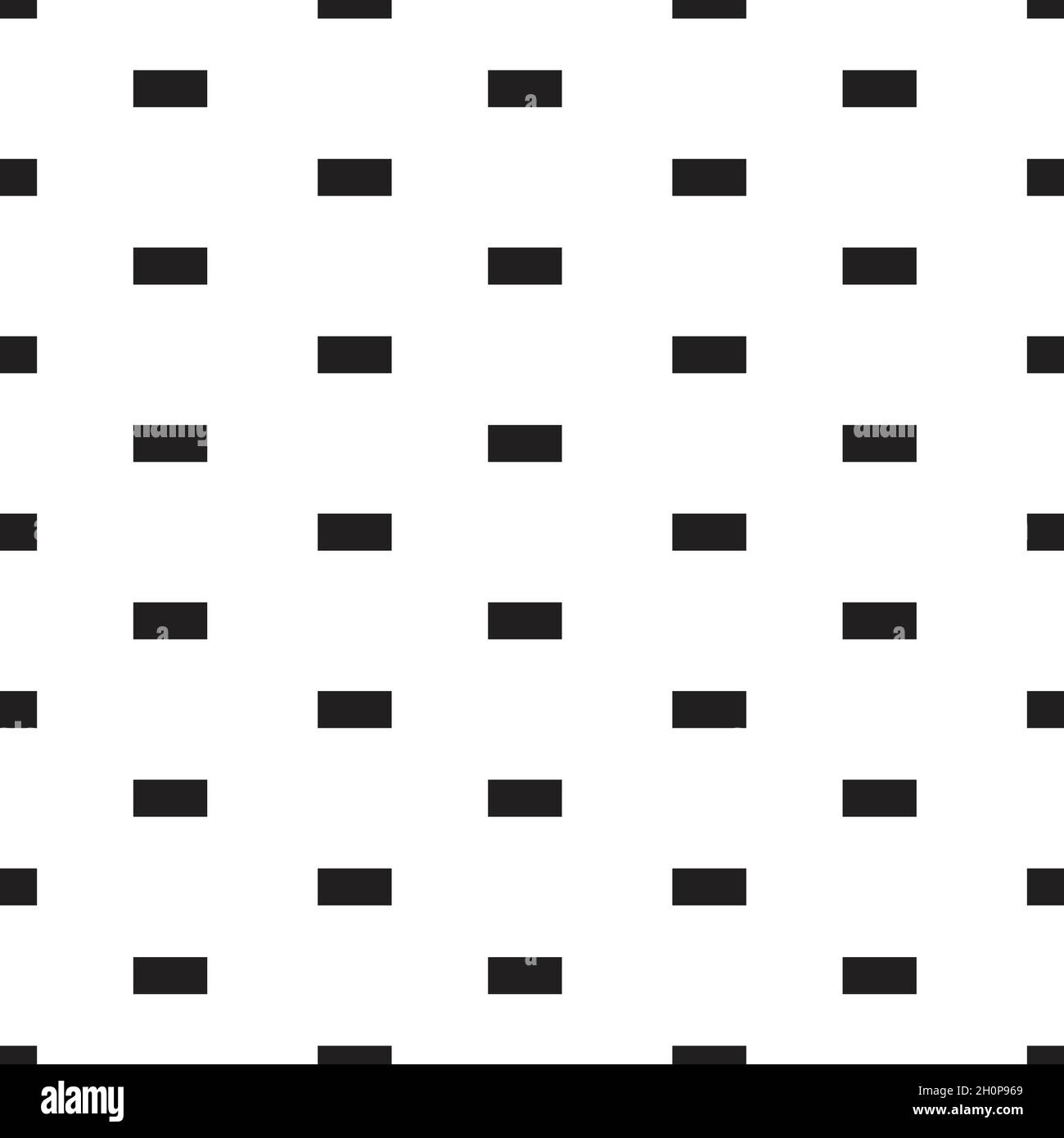 Rectangle shape pattern vector seamless doodle black and white abstract ...
