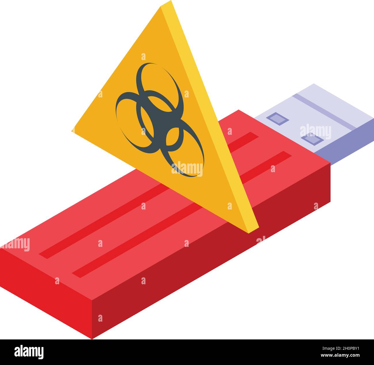 Fix laptop usb icon isometric vector. Device support. Computer service ...