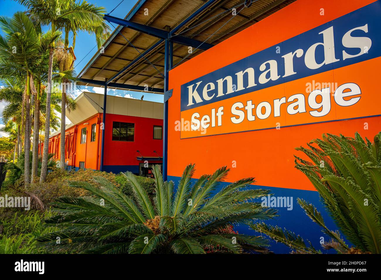 Brisbane, Queensland, Australia Kennards self storage building Stock