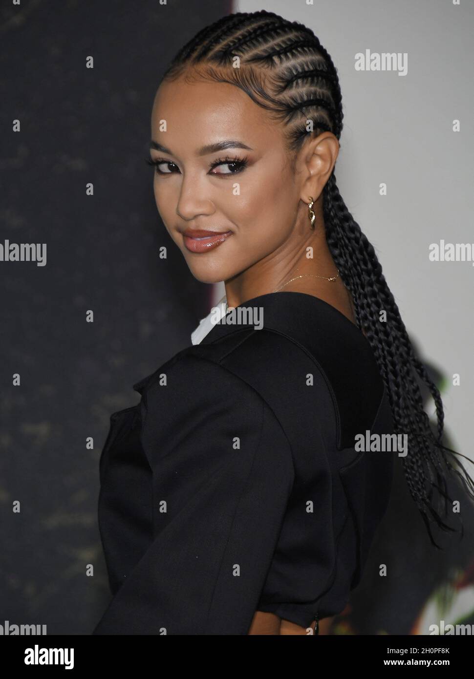 Los Angeles, USA. 13th Oct, 2021. Karrueche Tran arrives at THE HARDER