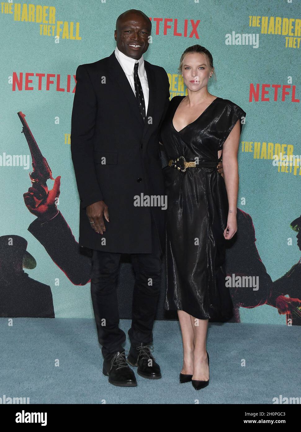 Los Angeles, USA. 13th Oct, 2021. (L-R) Seal and Laura Strayer at THE