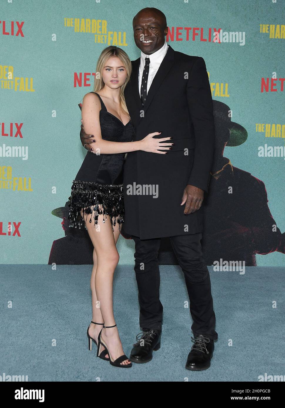 Los Angeles, USA. 13th Oct, 2021. (LR) Leni Olumi Klum and Seal