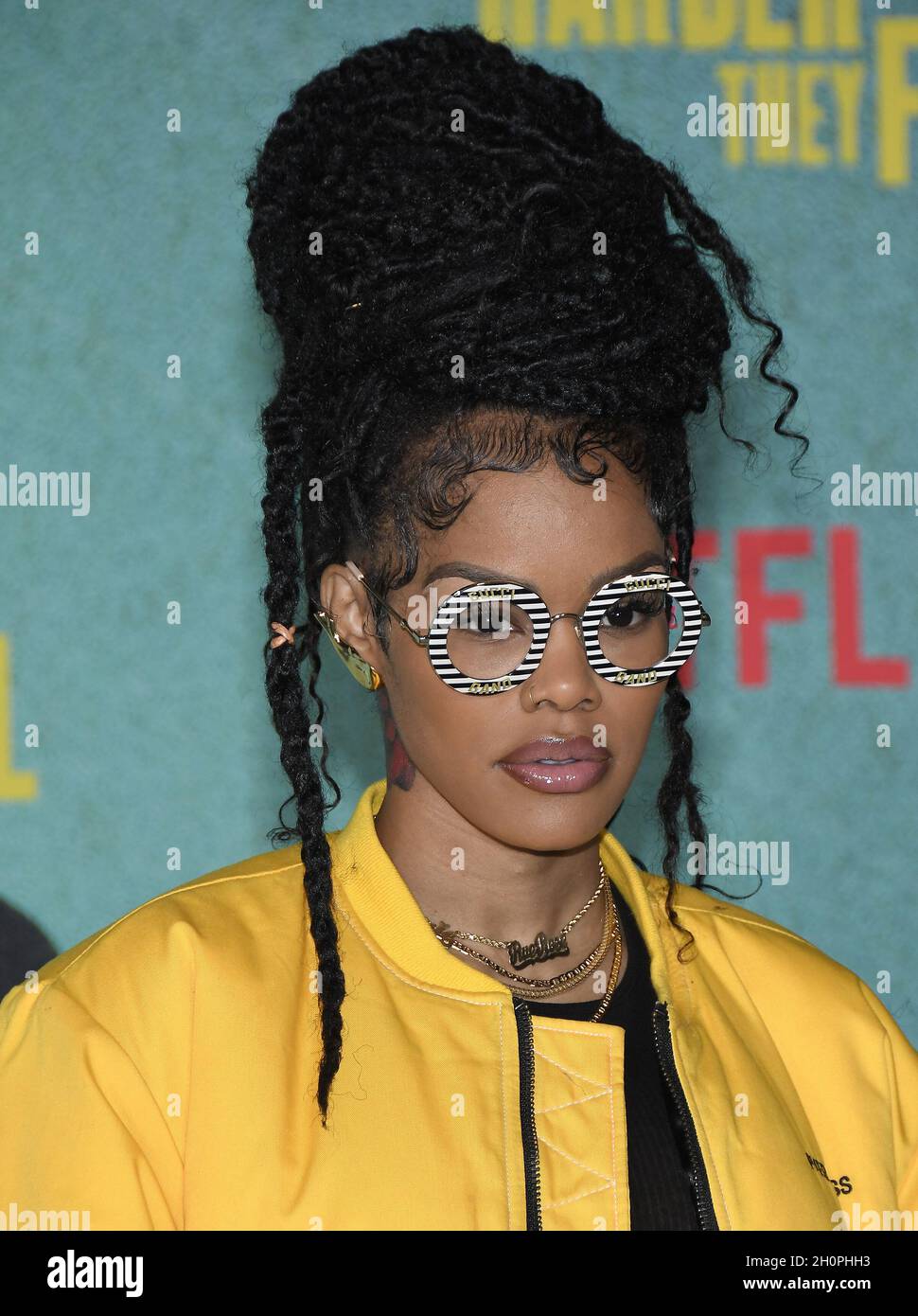 CA , USA, October 13, 2021. CA , USA, October 13, 2021. Teyana Taylor