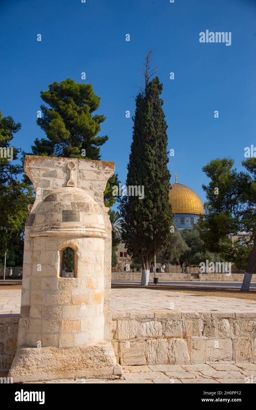 Asia, Middle East, Israel, Jerusalem, OLd City, Al-Aqsa Mosque Stock Photo