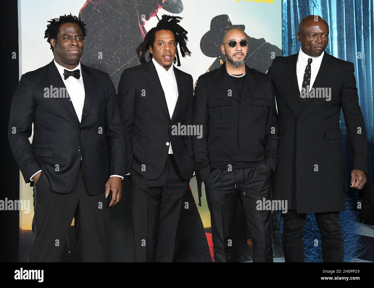 Los Angeles, USA. 13th Oct, 2021. (LR) Jeymes Samuel, Shawn Carter aka