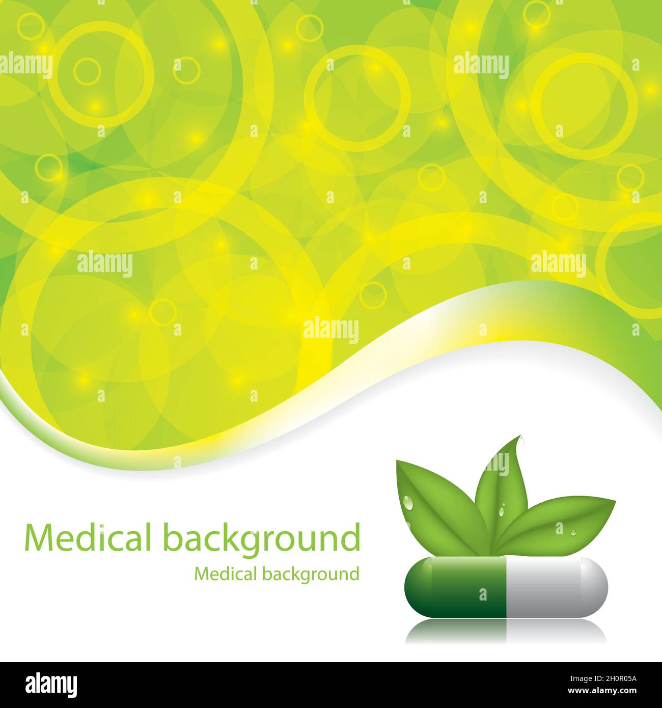 Abstract natural green medical background Stock Vector Image & Art Alamy
