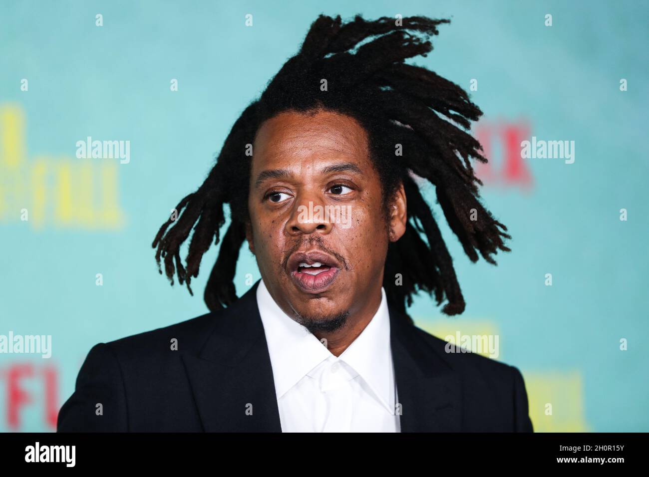 LOS ANGELES, CALIFORNIA, USA OCTOBER 13 Rapper/producer JayZ (Shawn