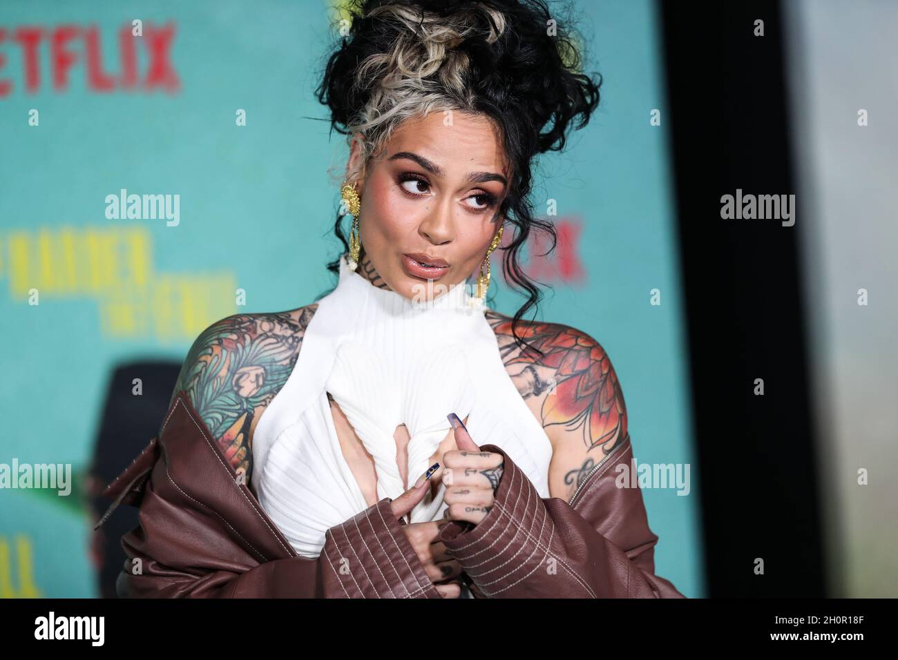 LOS ANGELES, CALIFORNIA, USA - OCTOBER 13: Singer-songwriter Kehlani