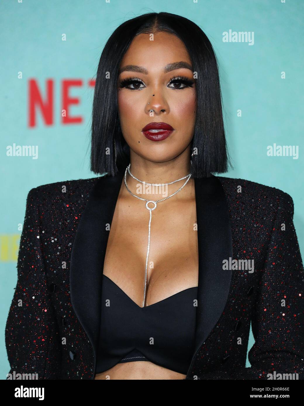 Los Angeles, United States. 13th Oct, 2021. LOS ANGELES, CALIFORNIA, USA - OCTOBER 13: Chris Amore arrives at the Los Angeles Premiere Of Netflix's 'The Harder They Fall' held at the Shrine Auditorium and Expo Hall on October 13, 2021 in Los Angeles, California, United States. (Photo by Xavier Collin/Image Press Agency/Sipa USA) Credit: Sipa USA/Alamy Live News Stock Photo