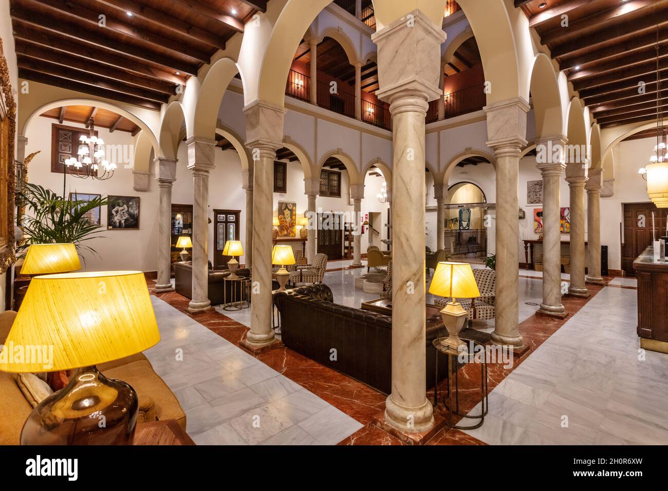 Vincci La Rábida Hotel in Seville, Spain. Stock Photo