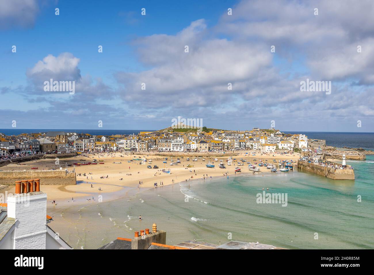 St Ives in Cornwall Stock Photo