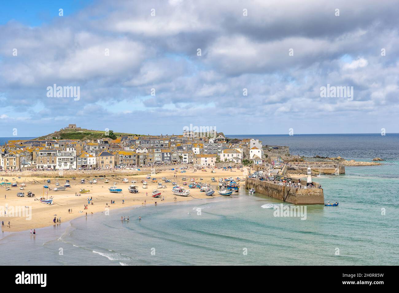 St Ives in Cornwall Stock Photo