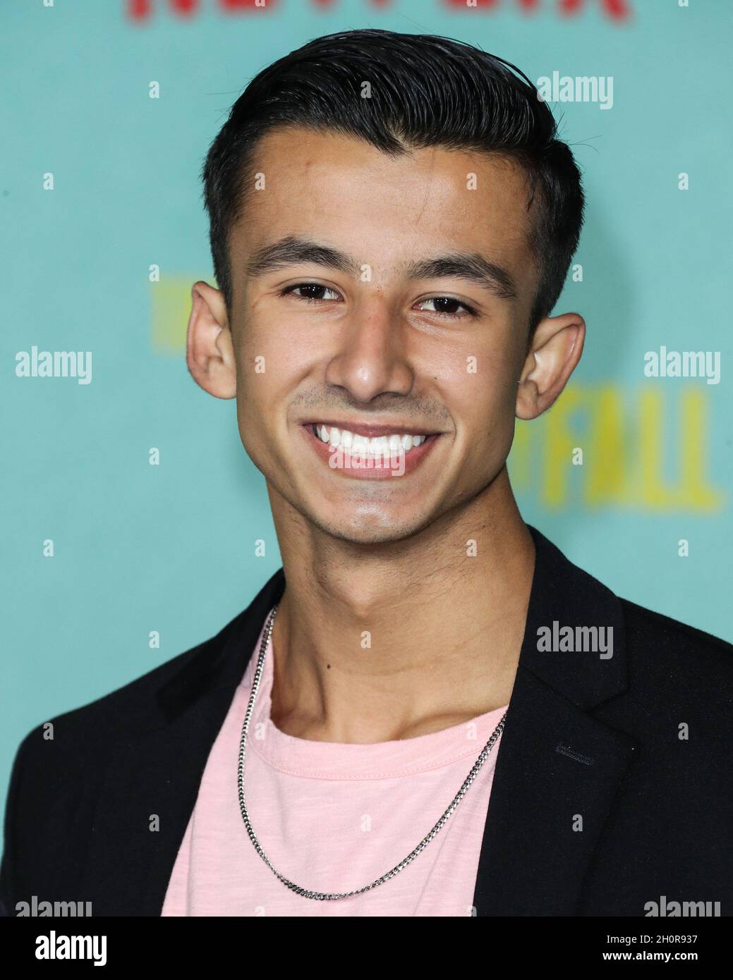 LOS ANGELES, CALIFORNIA, USA OCTOBER 13 Matt Ramos arrives at the Los Angeles Premiere Of