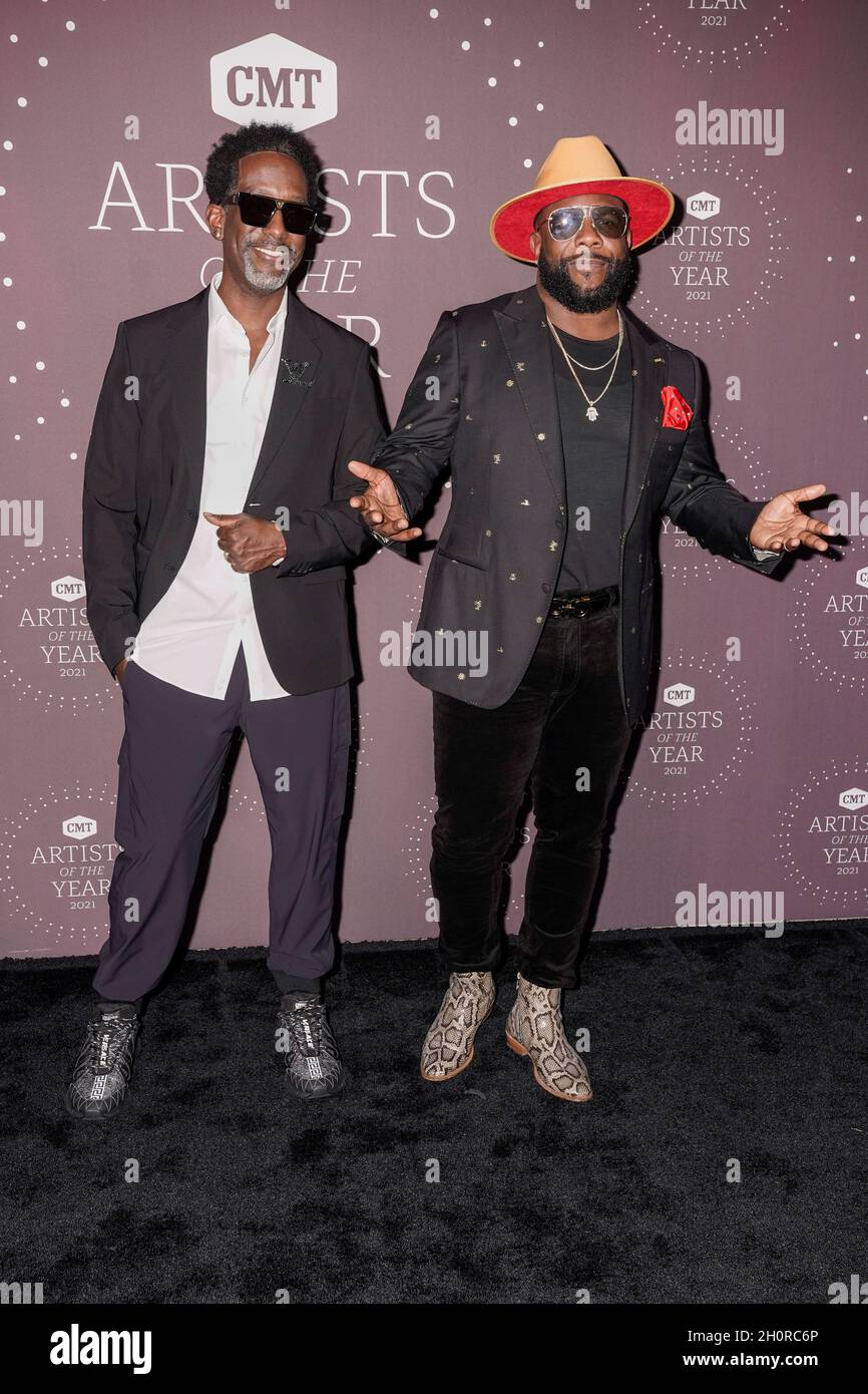 attends the 2021 CMT Artist of the Year on October 13, 2021 in