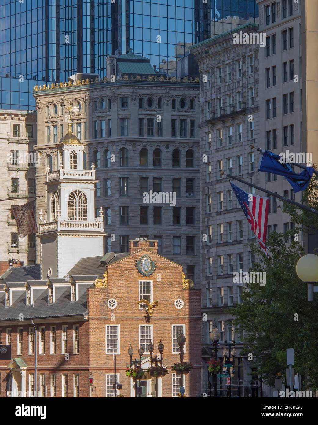 Architectural detail in Boston Massachusetts Stock Photo - Alamy