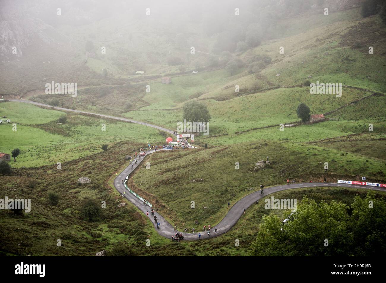 September 6th 2017, Los Machucos, Spain; Cycling, Vuelta a Espana Stage 17; Stock Photo