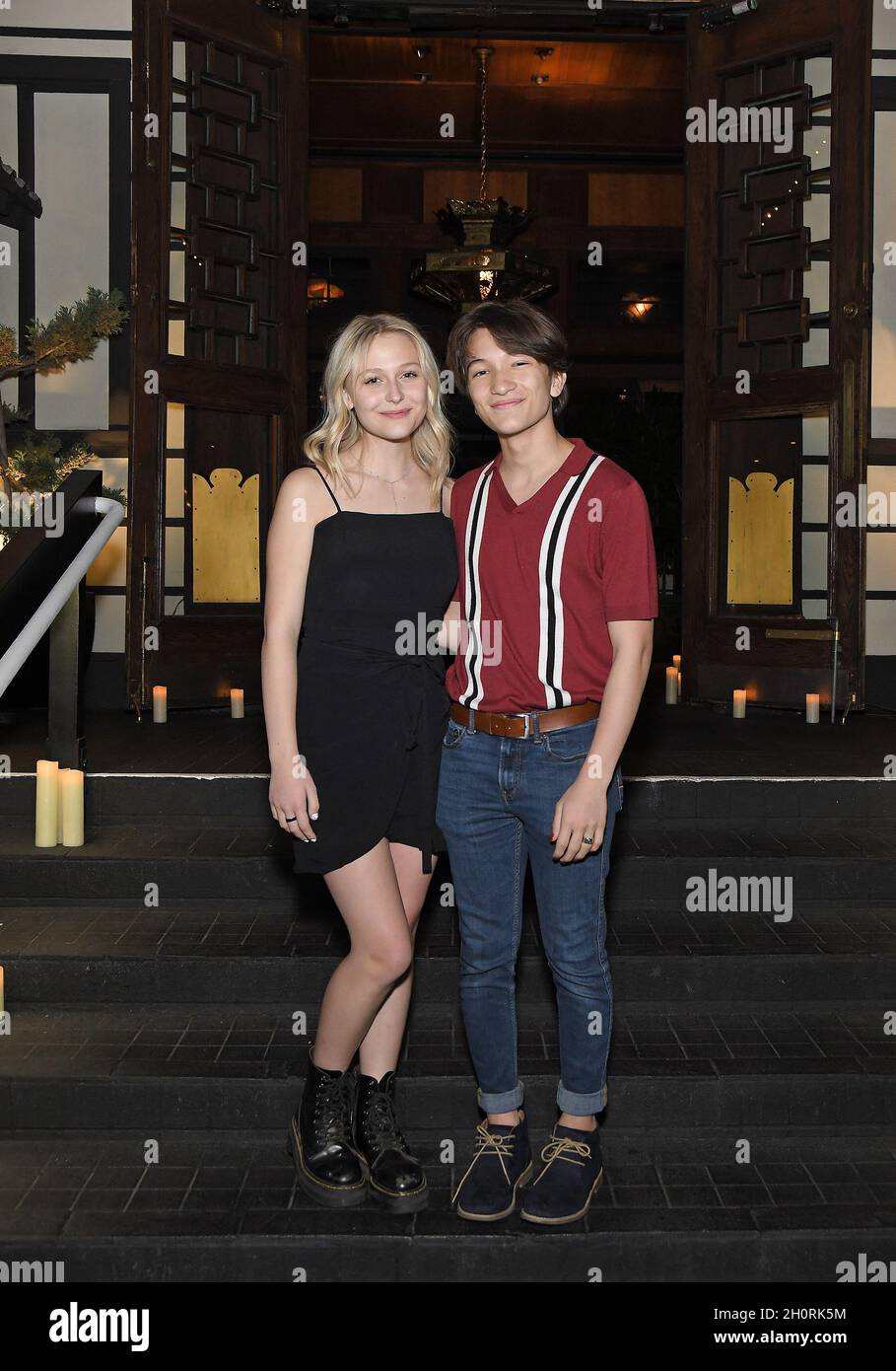 Alyvia alyn lind yamashiro hollywood hires stock photography and