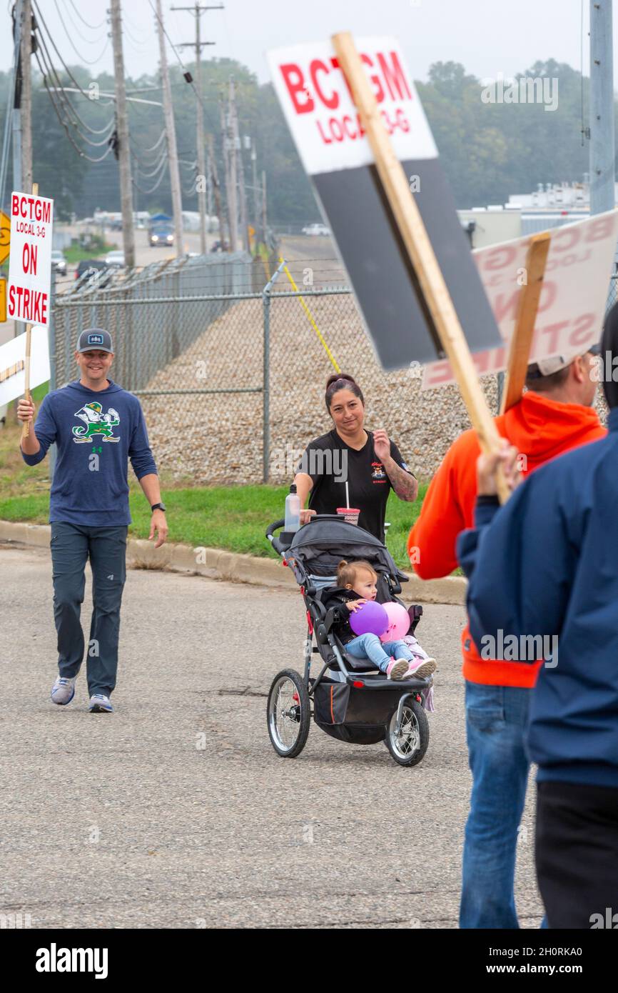 Michigan battle creek kelloggs cereal hires stock photography and