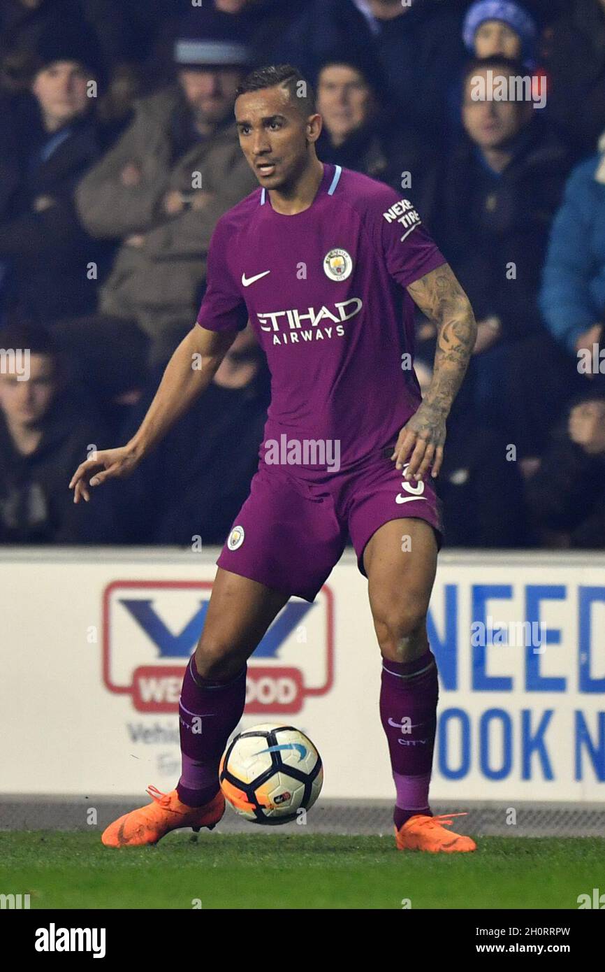 Manchester City's Danilo Stock Photo - Alamy