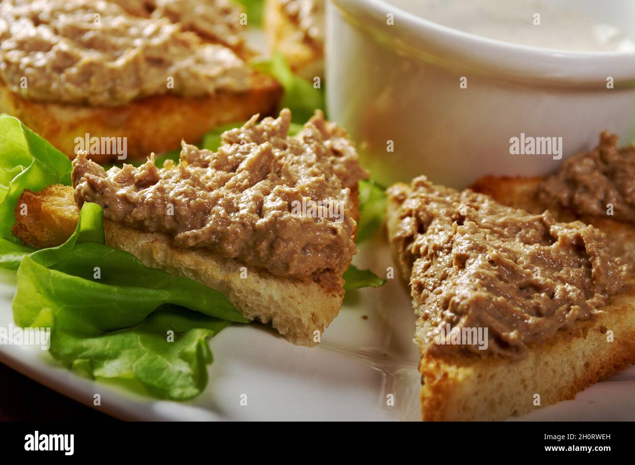 Spuma di mortadella, Mortadella mousse Stock Photo - Alamy