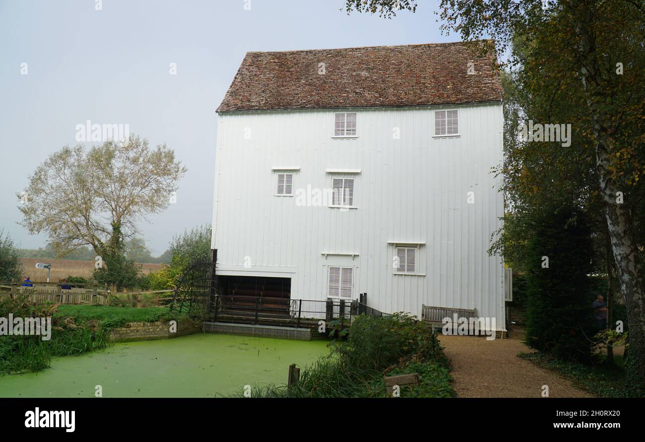 Lode Water Mill Cambridgeshire England Stock Photo Alamy
