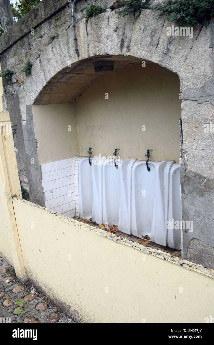 Public urinal, southern France, 2021 Stock Photo Alamy