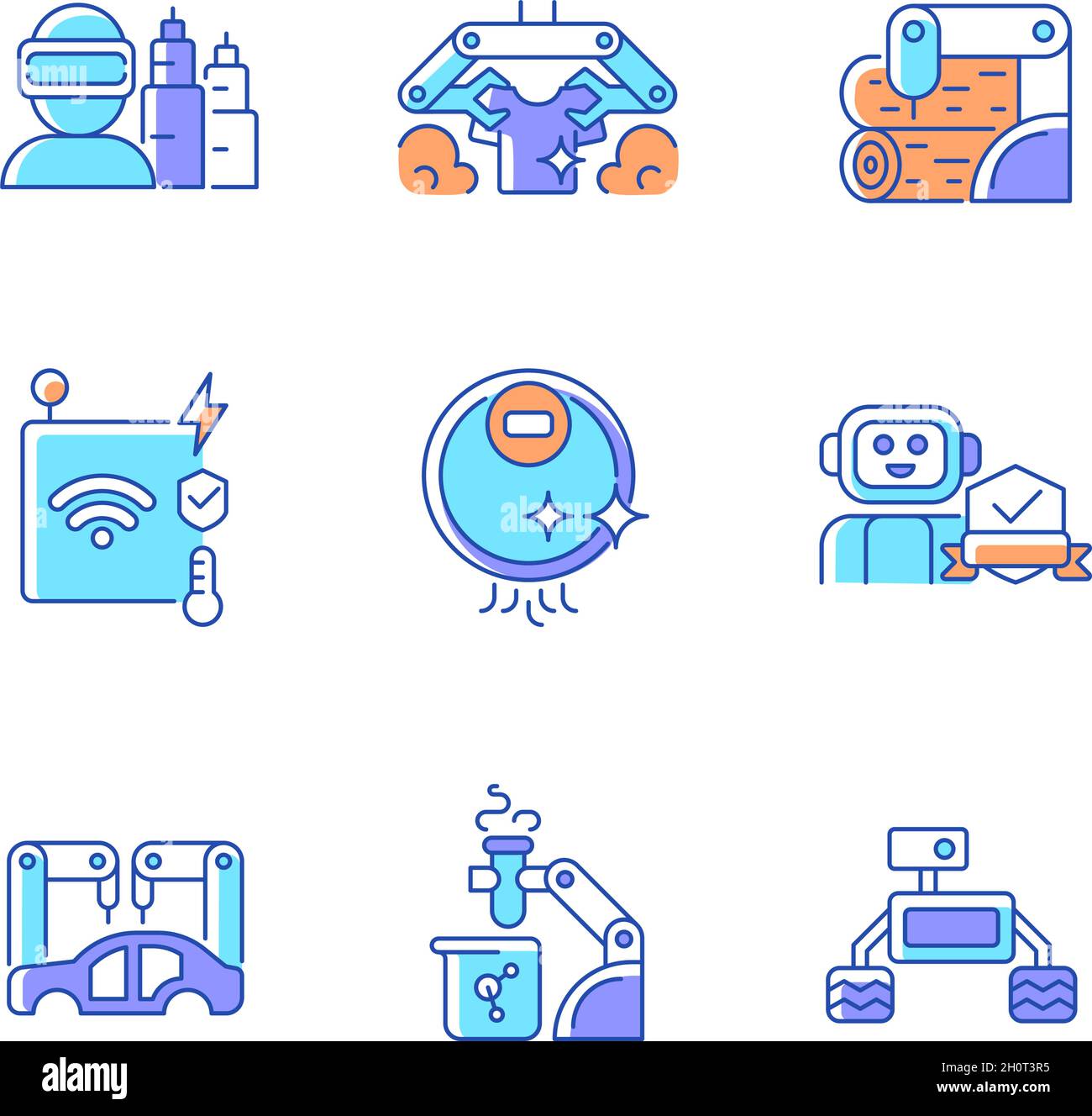 Laboratory revolution Stock Vector Images - Alamy
