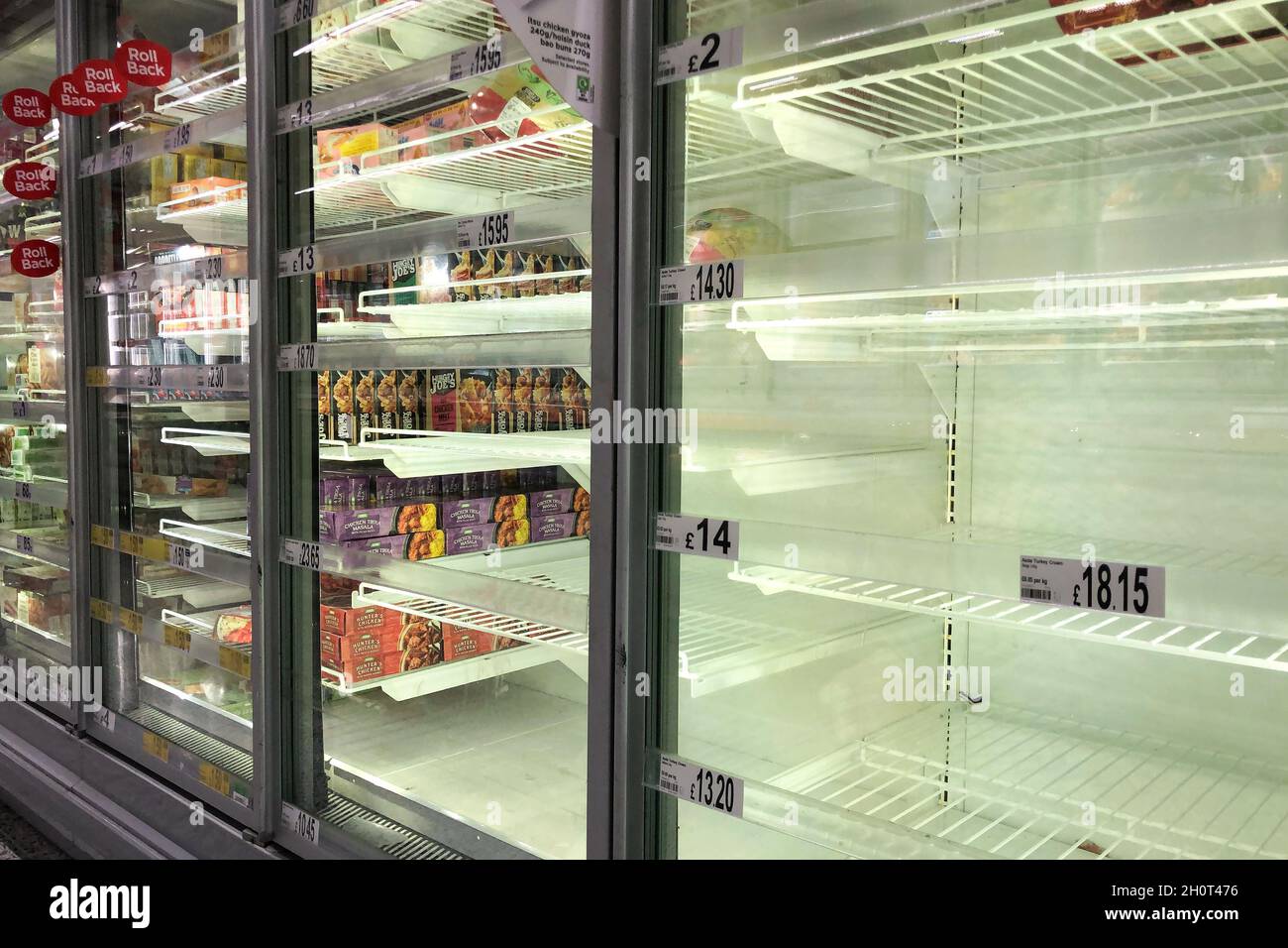 Freezer Racks Asda Freezer aisle asda hi-res stock photography and images - Alamy