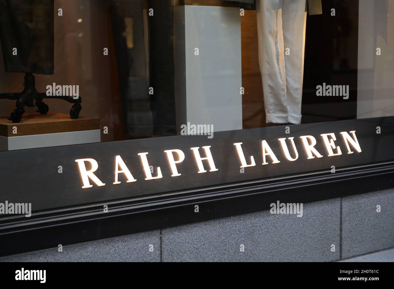 Ralph Lauren store in Stockholm, Sweden, during Saturday evening Stock  Photo - Alamy