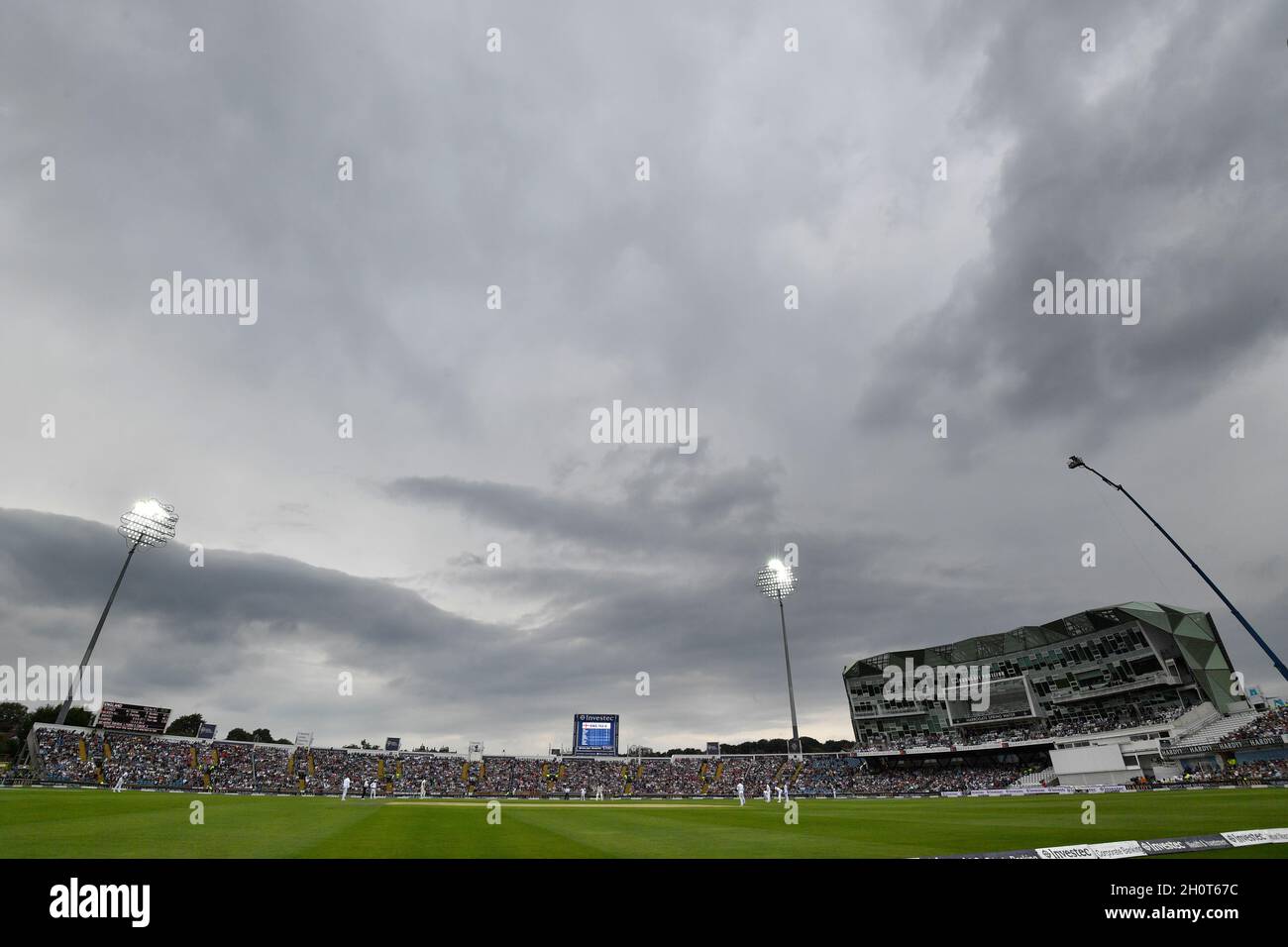 General view during the first day of the second Investec Test Match at
