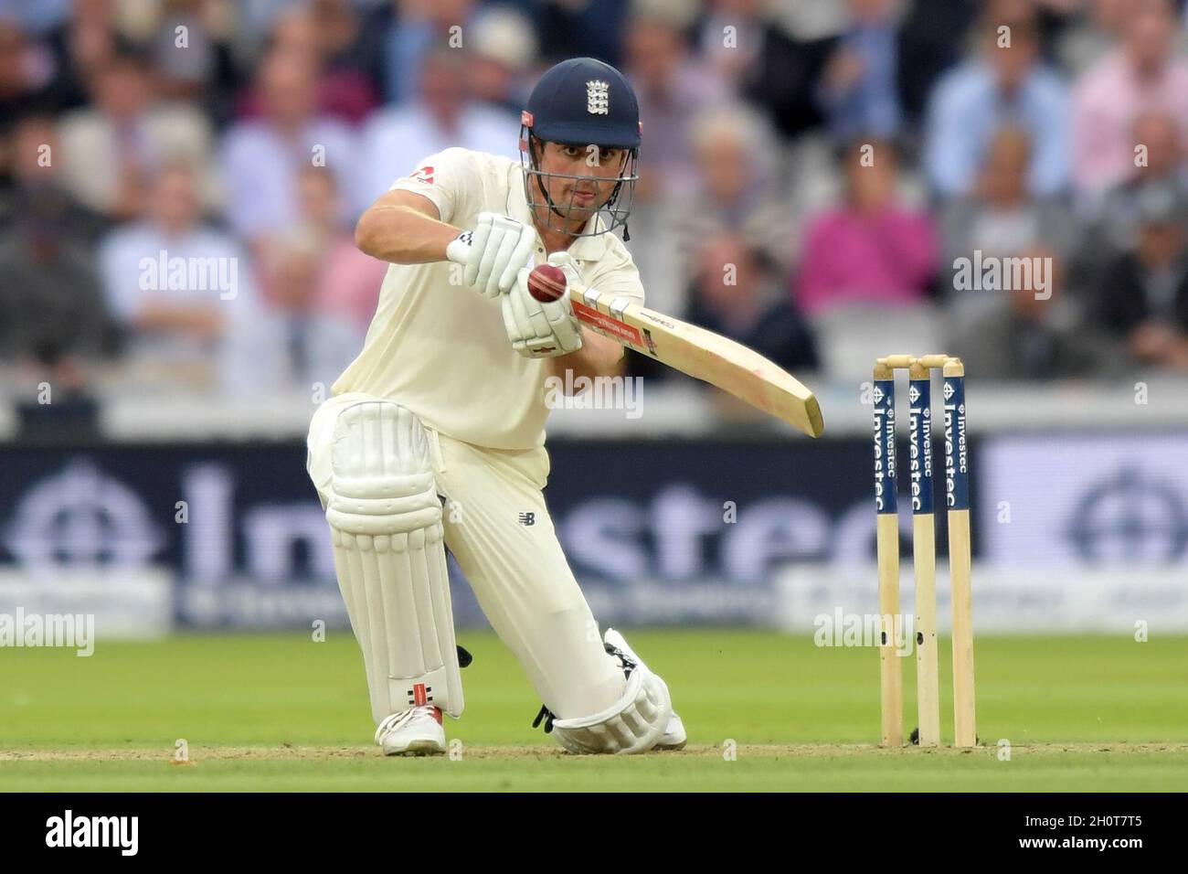 England’s Alastair Cook bats Stock Photo - Alamy
