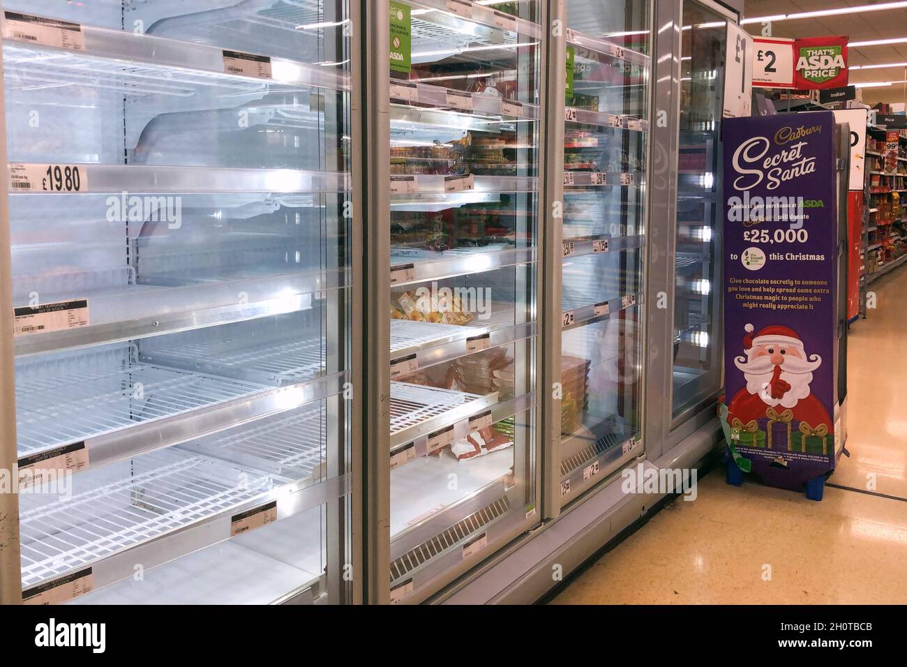 Freezer Racks Asda Asda turkey hi-res stock photography and images - Alamy