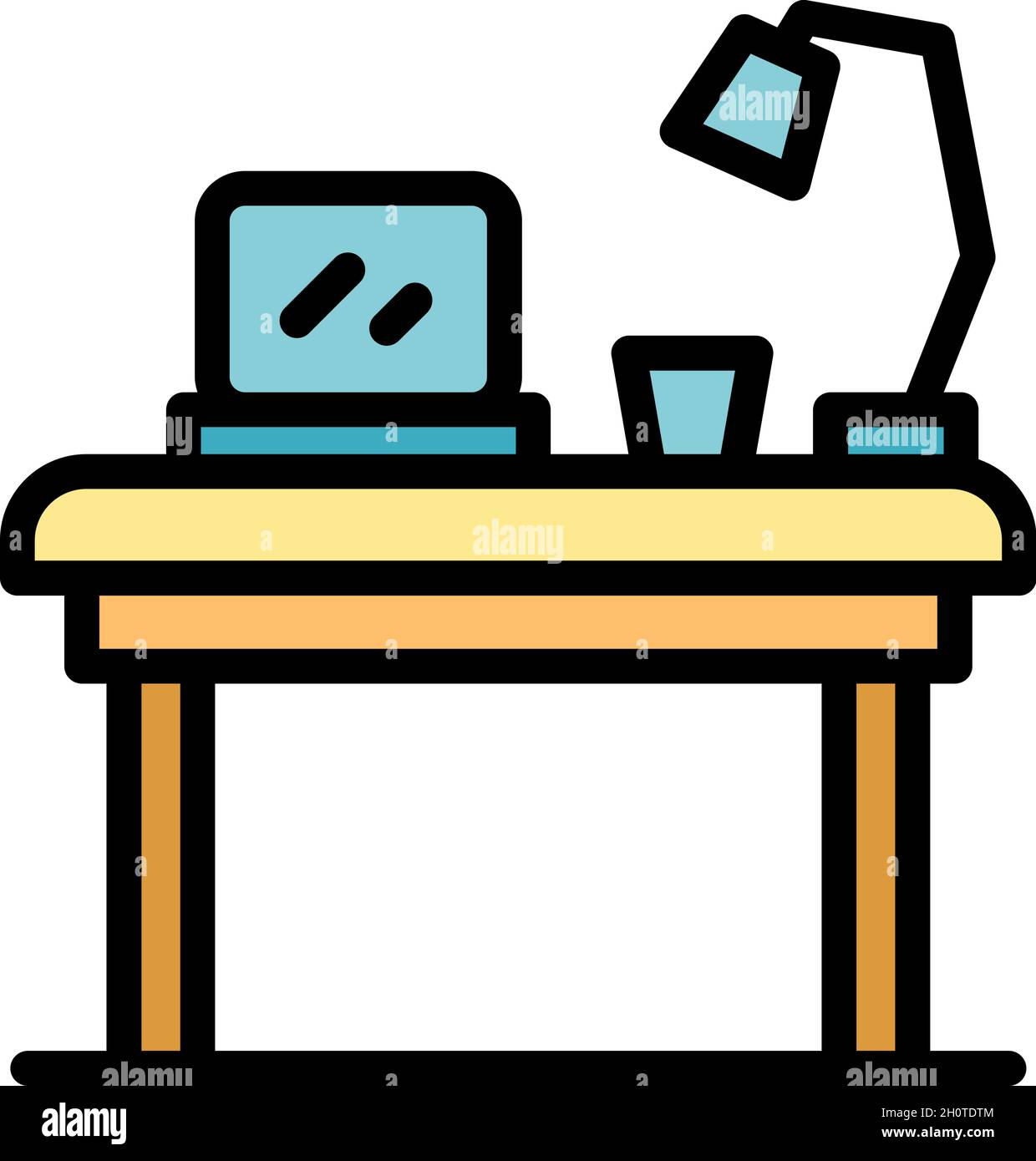 Ergonomic furniture icon. Outline ergonomic furniture vector icon color