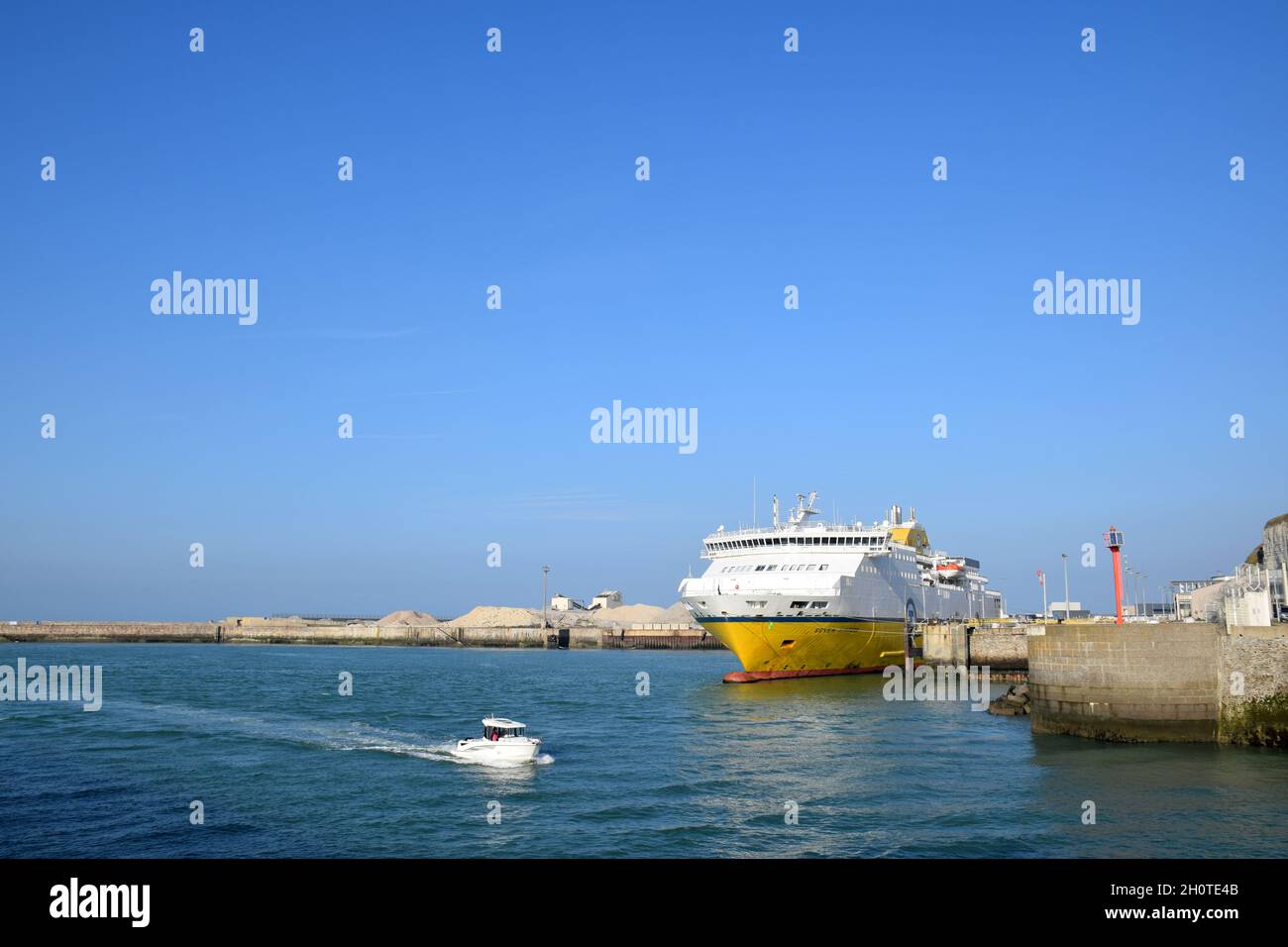 Transmancheferries ferry to Newhaven, Dieppe, France 2021 Stock Photo Alamy