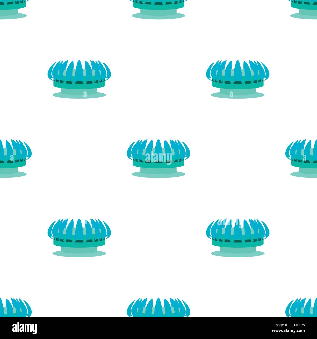 Turbine pattern seamless background texture repeat wallpaper geometric vector Stock Vector