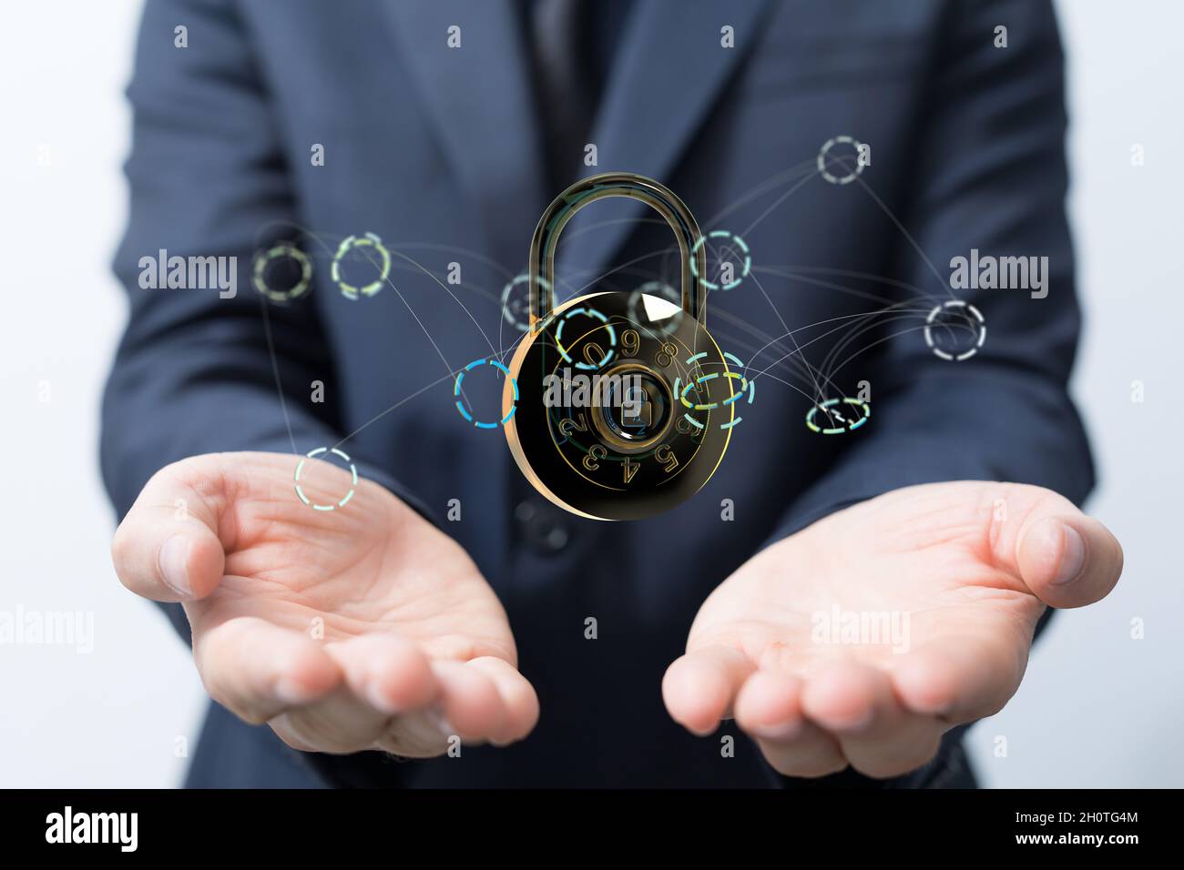 Secure connection icon hi-res stock photography and images - Alamy