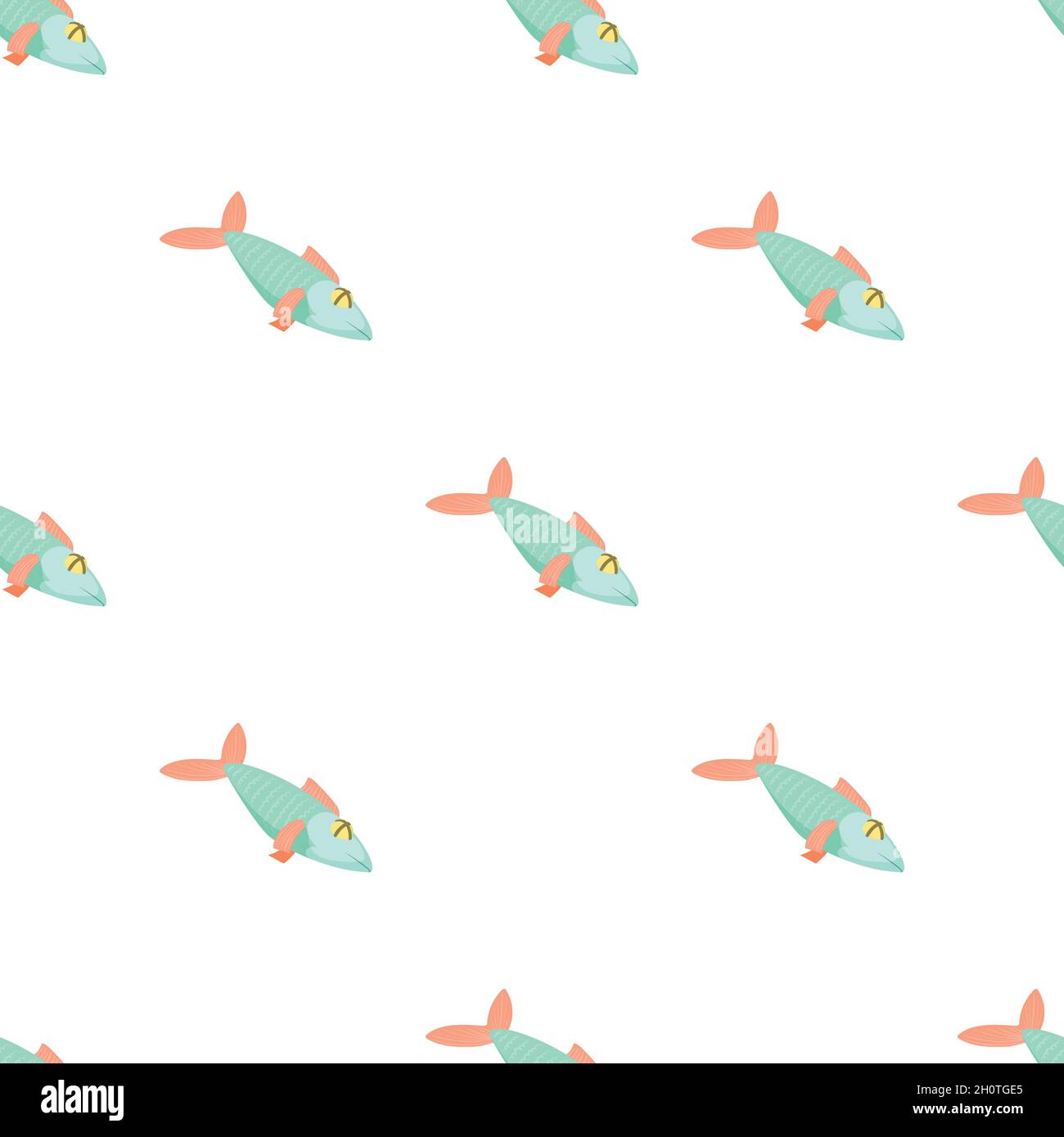 Fish pattern seamless background texture repeat wallpaper geometric ...