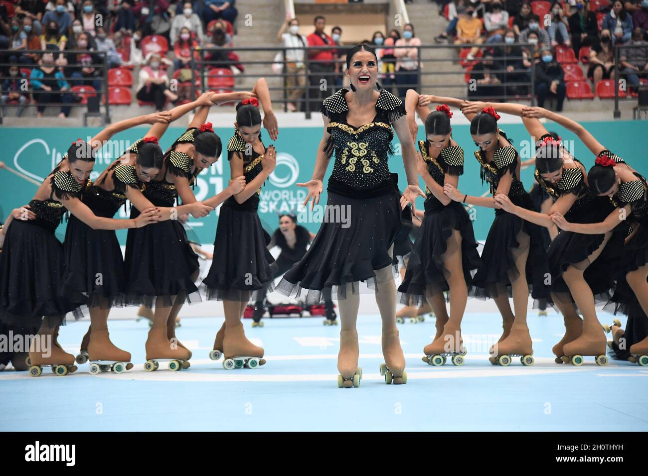 SHOW ROLLER TEAM - RENACIMIENTO, Italy, performing in Large Groups Show at  Artistic Skating World Championships 2021