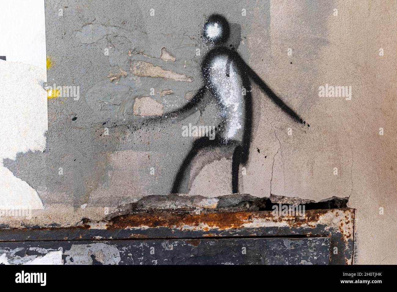 Roma street art graffiti hi-res stock photography and images - Alamy
