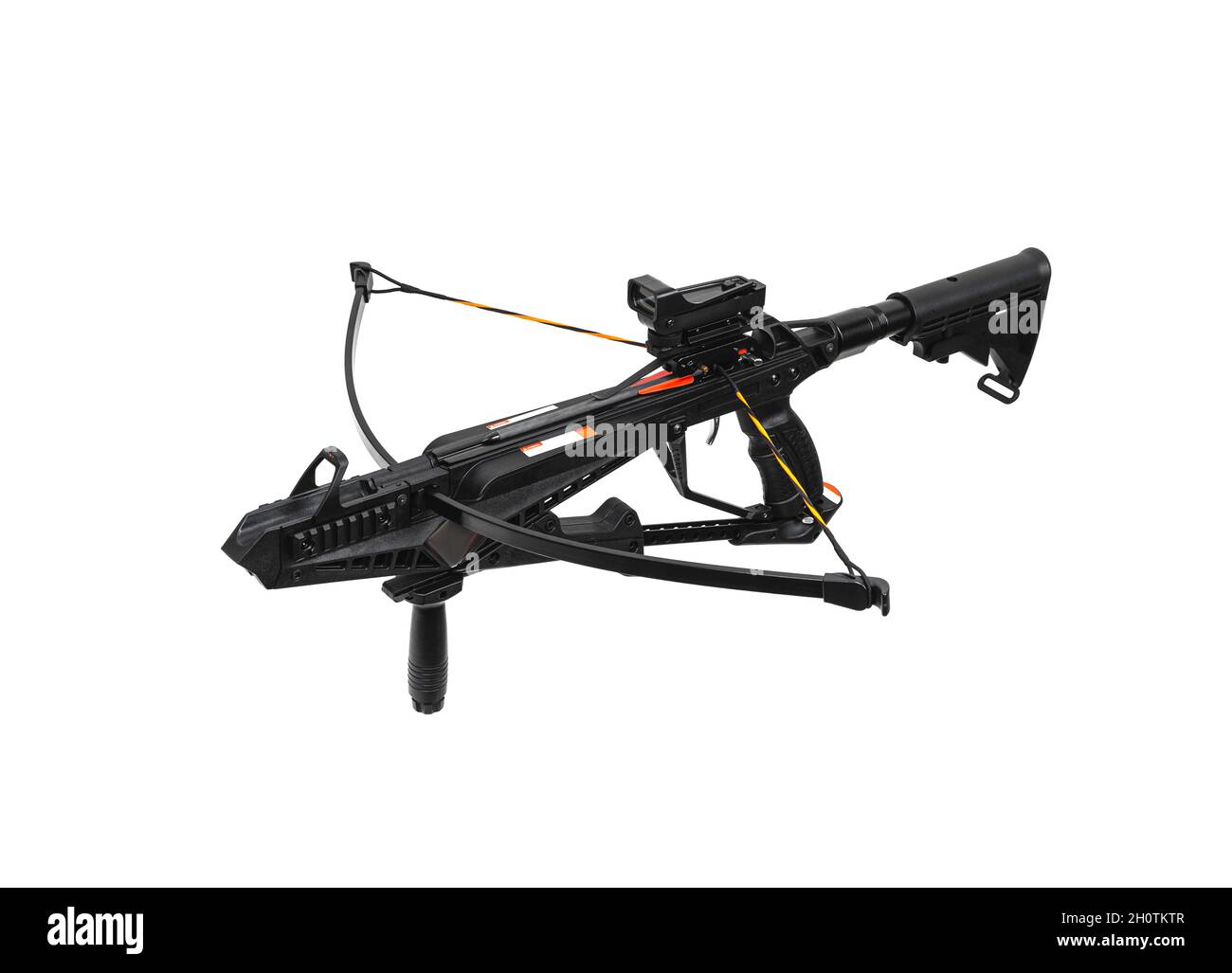 Modern crossbow. Quiet weapon for hunting, sports and recreation