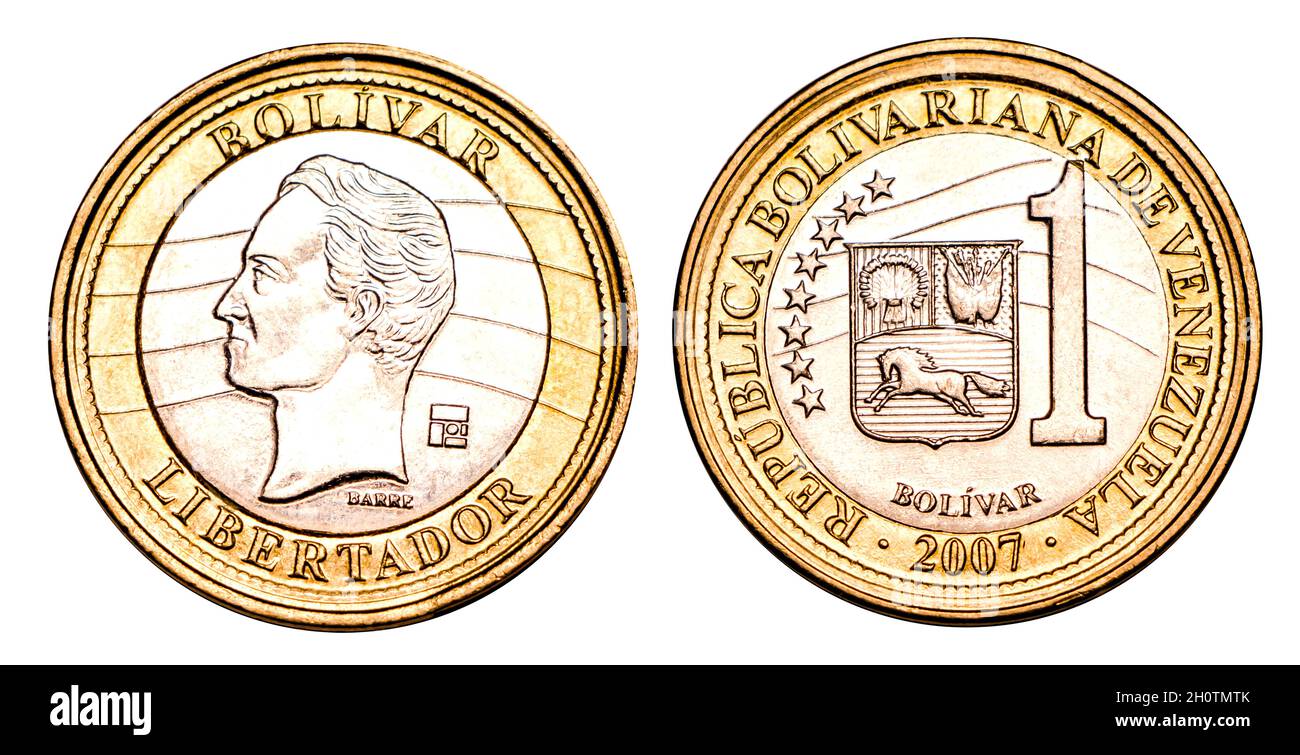 Venezuelan Bolivar Collapse High Resolution Stock Photography and