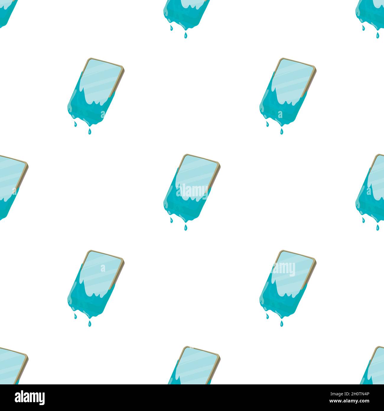 Smartphone in water pattern seamless background texture repeat ...