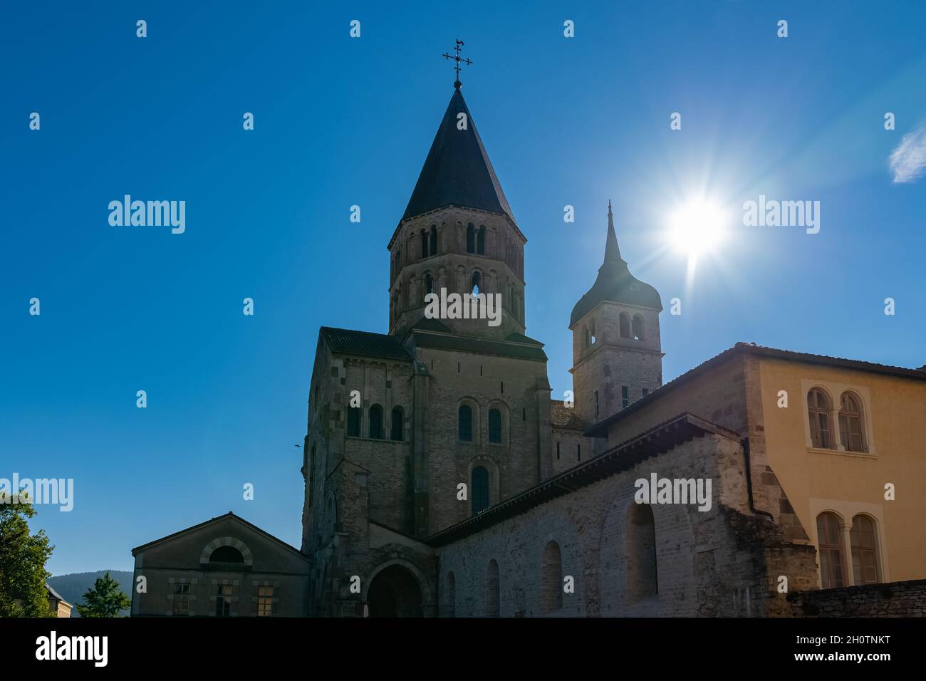 Cluny abbey, medieval monastery in Burgundy, France Stock Photo Alamy