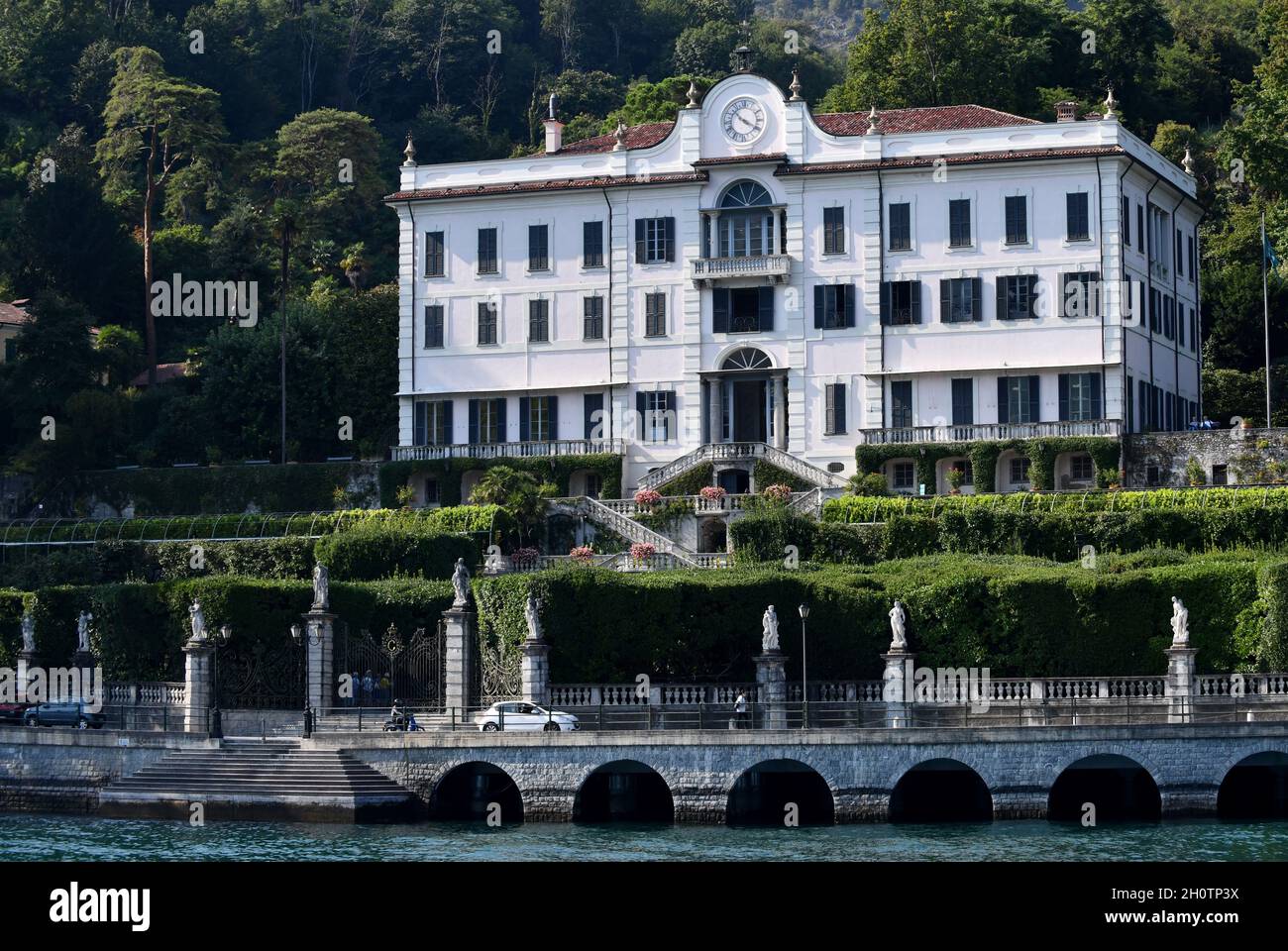 Villa Carlotta, Tremezzo , Lake Como, Italy Stock Photo